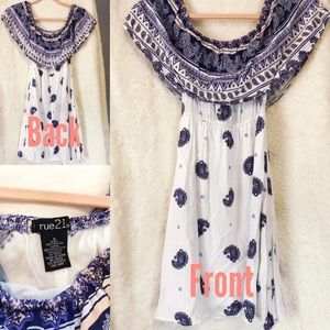 Off the shoulder dress